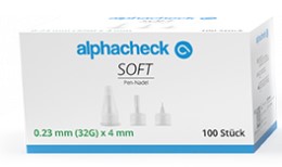 alphacheck soft / Pen-Nadeln