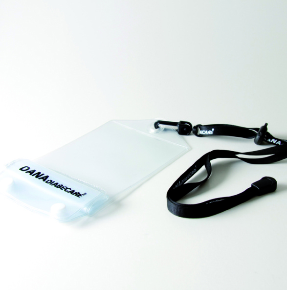 Duschbeutel transparent - für DANA Diabecare