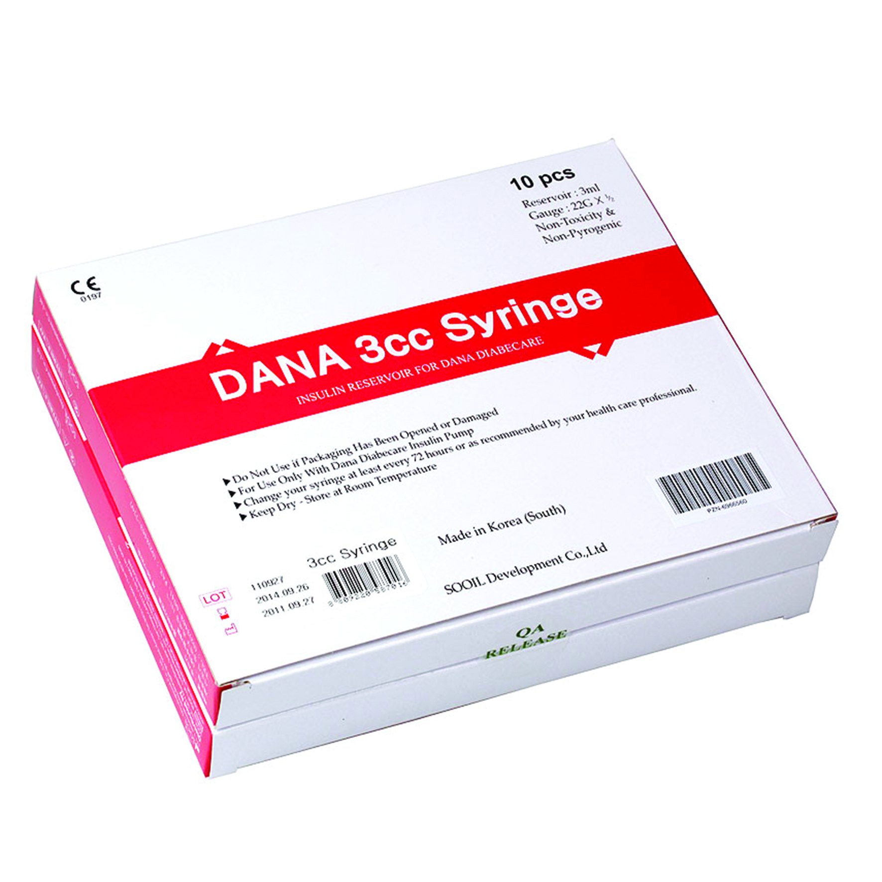 Dana Reservoir 3 ml - für DANA Diabecare