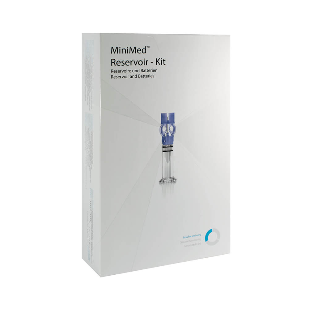 MiniMed 640G / 670G Reservoir-Kit 1,8 ml - incl. 8 Batterien / MMT-1031