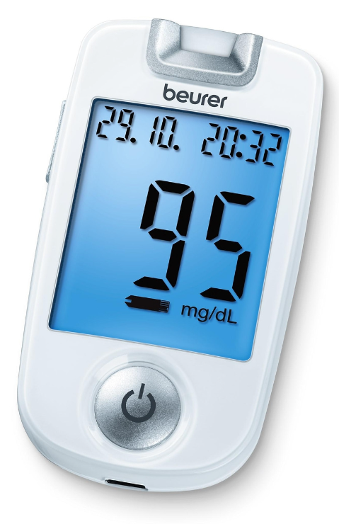 Beurer GL 40 Blutzuckermeßgerät weiß