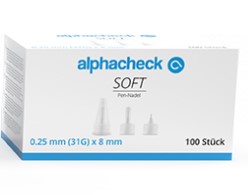 alphacheck soft / Pen-Nadeln