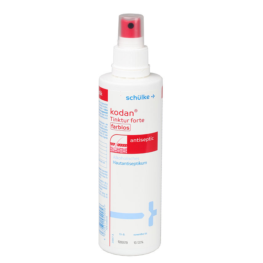 Kodan Tinktur Forte farblos - Hautdesinfektion / 250 ml