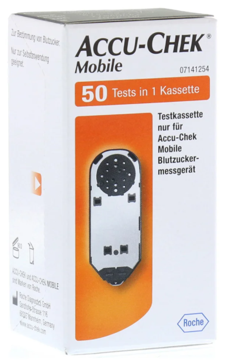 Accu-Chek Mobile   Blutzuckerteststreifen