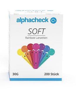 alphacheck rainbow  / Lanzetten